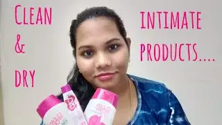 Clean and Dry Intimate Products Review🌸✨Complete Hygiene Care in telugu | Sangeetha Phebe