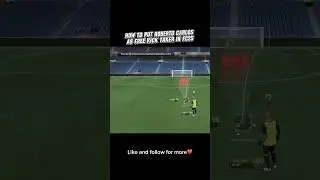 How to set Roberto Carlos as free kick taker in fc25 #shorts