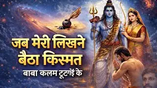 जब मेरी लिखने बैठा किस्मत बाबा कलम टूट गई 😭🙏 | Emotional Bhajan | New Bhakti Song 2026