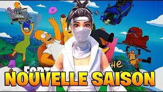 DECOUVERTE de la NOUVELLE SAISON FORTNITE X SIMPSONS 🤩