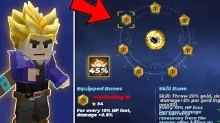 Full New Unyielding Rune in Bedwars!! (Blockman Go)