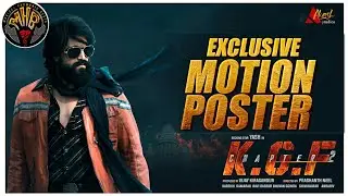 KGF CHAPTER 2 MOTION POSTER |YASH |PRASANTH NEEL | MUSICALHARMONICBEATS