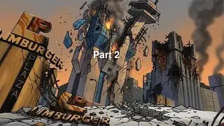 Biker Mice From Mars The Destruction of Limburger Plaza also Tower 2 of 4