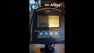 Start Langzeitexperiment Gewicht halten