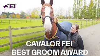 Sanne Melsen - Cavalor FEI Best Groom Award winner 2025
