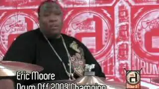 GUITAR CENTER DRUM OFF '03 CHAMPION - ERIC MOORE II