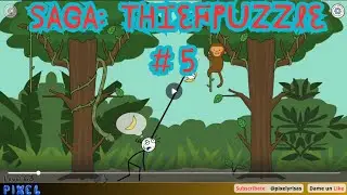 Thief Puzzle #5 – Este tipo está loco 😂 | Saga El Ladrón Más Listo #gaming #games