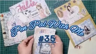 Pen Pal With Me #35, Happy Mail Share, #happymailideas #penpalideas #penpalwithme #snailmailideas