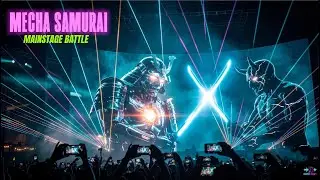 MECHA SAMURAI GIANT vs NEON ONI TITAN (EDM FESTIVAL MAINSTAGE) 128 BPM Tech House