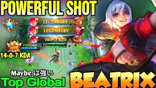 BEATRIX BEST BUILD IN 2021 | TOP GLOBAL BEATRIX Maybe は強い - MOBILE LEGENDS