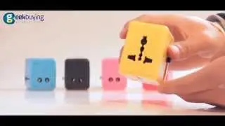 Colorful Universal Global Travel Adapter UK / EU / US / AU Plug Power