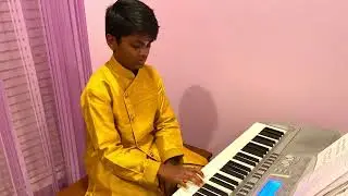 Note1 Swaram | Sankarabharanam Ragam | Adi Thalam | Keyboard version | Houston | Carnatic music