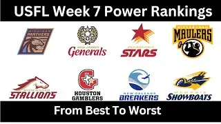 USFL 2023: Post Week 7 Power Rankings | USFL News Hub