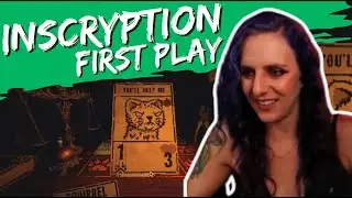 Horror Card Game? First Play | Insryption | Aug 22nd 2023 VOD