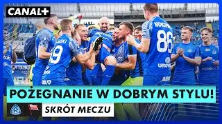RUCH WYGRYWA NA ZAKOŃCZENIE SEZONU! RUCH - CRACOVIA, SKRÓT MECZU