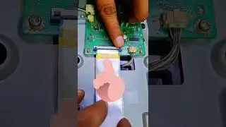 how to remove Sony television lvds cable # How to remove Flat Flexible cable #lvds # LVDS CABLE