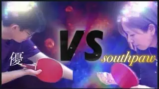 卓球試合🏓southpaw選手にリベンジ💫