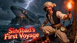 Sinbad Adventure Story 🌊 | The Giant Whale | Arabian Nights Moral Story for Kids