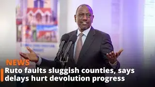 Ruto faults sluggish counties, says delays hurt devolution progress