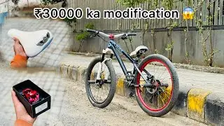 Cycle me 30000 ka modification 😱 || 1st in india  ||