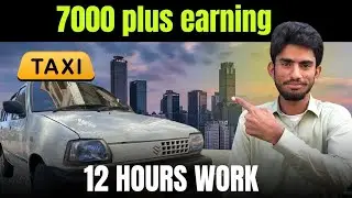 7000 plus earning in Karachi 12 hour mehran work || indriver car earning bykea car