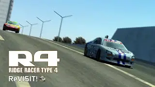 ReVISIT! - R4: Ridge Racer Type 4 - Grand Prix Mode [R.T.Solvalou - Assoluto] | PS1 Duckstation