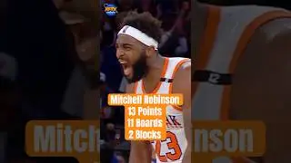 Mitchell Robinson was a MONSTER against the Pistons in Game 5! #shorts #knicks