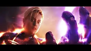 Thanos usa la gema del poder contra la Capitana Feminazi - Avengers Endgame