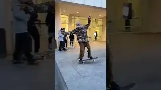 Super Tech Trick 🔥🛹 | Skater: @d.casado22 #shorts #skateboarding