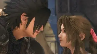 All Cute Zack And Aerith Scenes In FF7 Crisis Core
