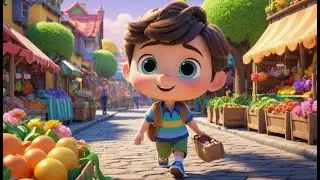 Simple Simon Market Path Stroll | English Nursery Rhyme | Kids Songs | Baby Music