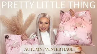 HUGE PRETTY LITTLE THING TRY ON HAUL | AUTUMN/WINTER