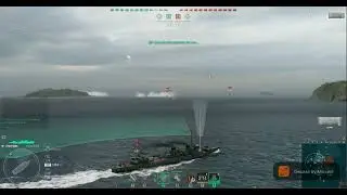 short but devastating battle by mutsuki (tier 5 japanese destroyer)