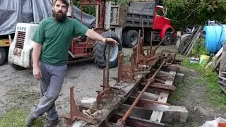 Saw mill carriage tear down