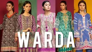The latest collection of Warda brand 2020 dresses for Eid