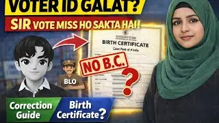 Birth Certificate Nahi Hai? Voter ID Kaise Correct Kare | Complete Guide