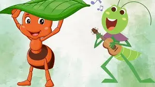 Clever Cubs Adventures | The Ant and the Grasshopper Story for Kids