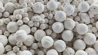 Porous Perforated Alumina Ceramic Balls
