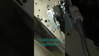 outdoor unit contractor relay fixing #technicalrepair #sorts