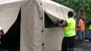 Большие палатки для Американского Самоа