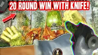 Call of Duty Cold War Knife Only 20 Round Win - (Surviving 20 Rounds With Cold War Knife Only Class)