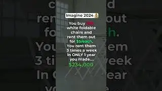 Chair Rental Business - Imagine 2024