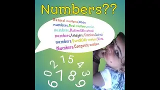 How to learn types of numbers easily/ natural ,whole,integer/rational&irrational numbers ..(Part-2)