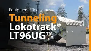 Mobile jaw crusher for tunneling - Lokotrack&reg; LT96UG&trade;