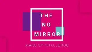 No Mirror Make Up Challenge | Oh Random Me