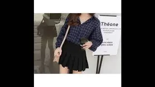 Loose Red Plaid Shirt Women Plus Size Streetwear Korean Fashion Clothing Yellow Blouse Autumn Haraju
