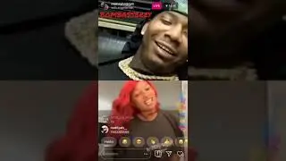 Megan Thee Stallion & Moneybagg Yo On IG Live