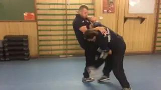 Krav Maga aggression with knife  - FDKM