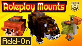 ROLEPLAY MOUNTS | Add-On Showcase | Minecraft Marketplace