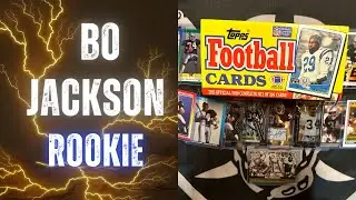 BO KNOWS!! Finding Bo Jackson 1988 Rookie Card!!!